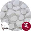Marble - Bianco Rotondo - 10-20mm Pebbles - Click & Collect - 2648